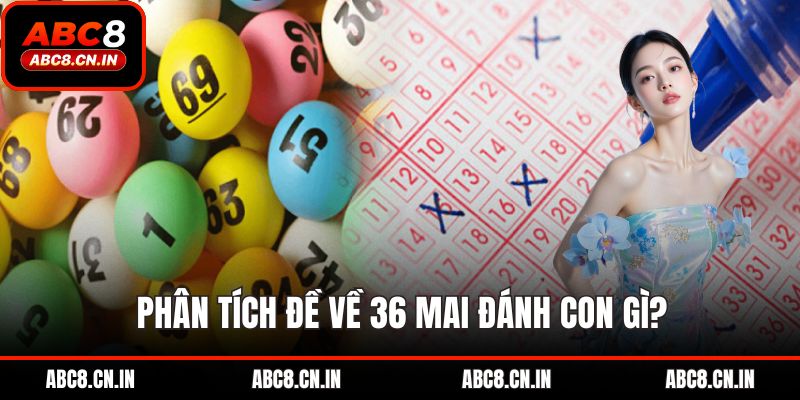 Phân tích đề về 36 mai đánh con gì?